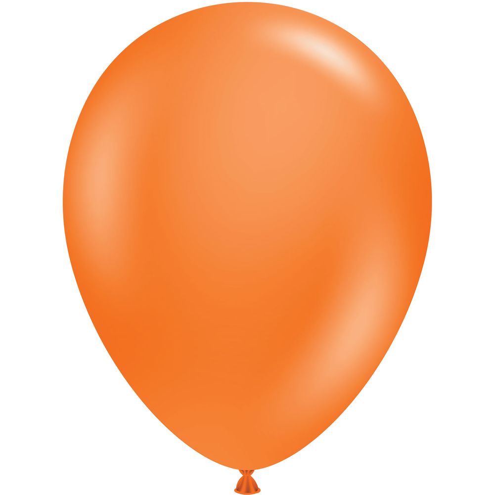 11" Helium Balloon - Orange